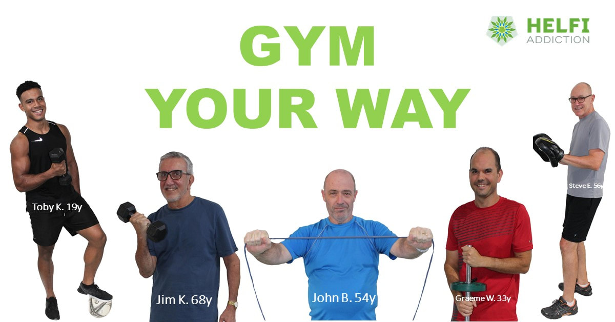 Gym in Brisbane | Gym Your Way | Real People Real Results - Toby K, Jim K, John B, Graeme W, Steve E |